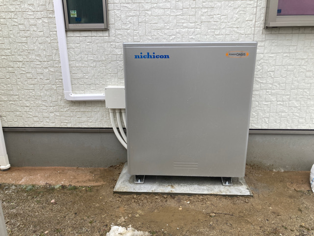 ニチコン16.6kw蓄電池