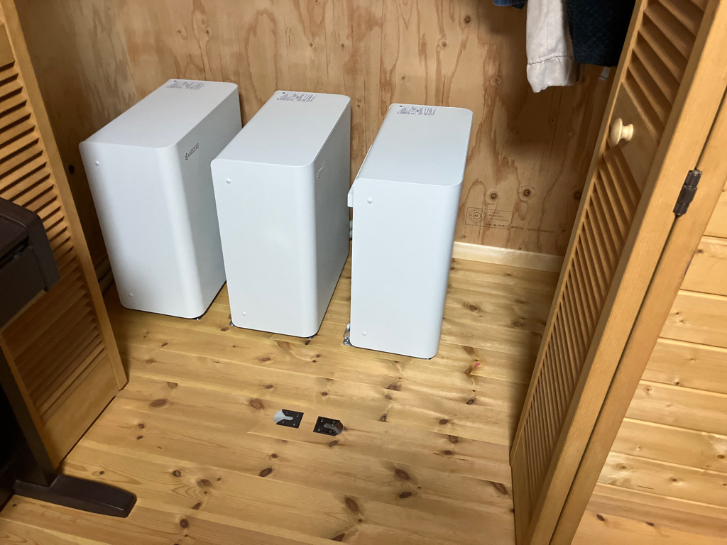 京セラエネレッツァ15kw蓄電池
