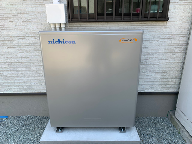 ニチコン16.6kw蓄電池