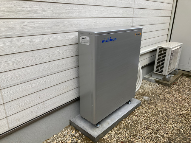 ニチコン16.6kw蓄電池