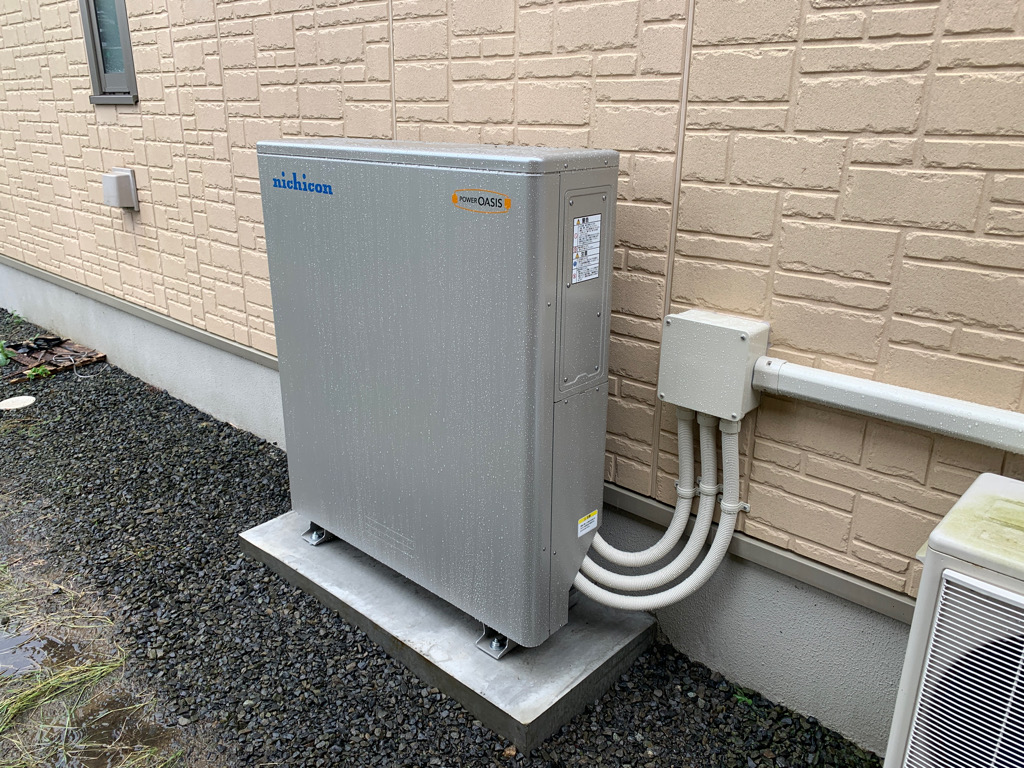 ニチコン16.6kw蓄電池
