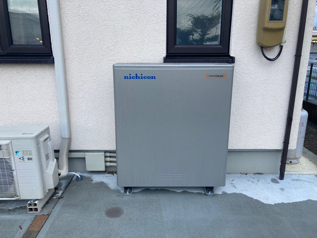 ニチコン16.6kw蓄電池